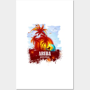 Aruba Dutch Antilles Posters and Art